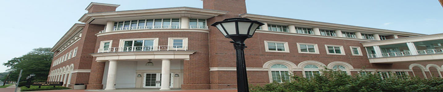 Alfred Lerner College of Business and Economics, The University of Delaware banner