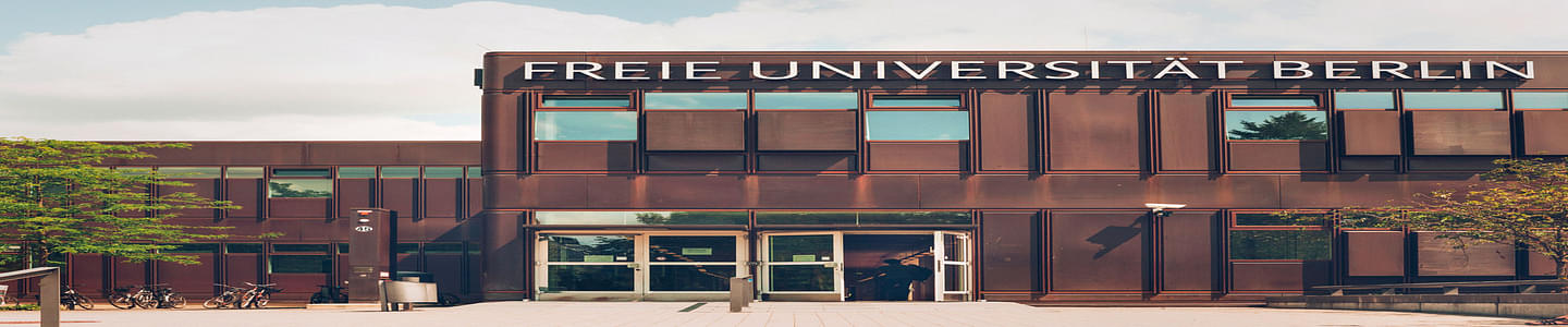 Free University of Berlin banner