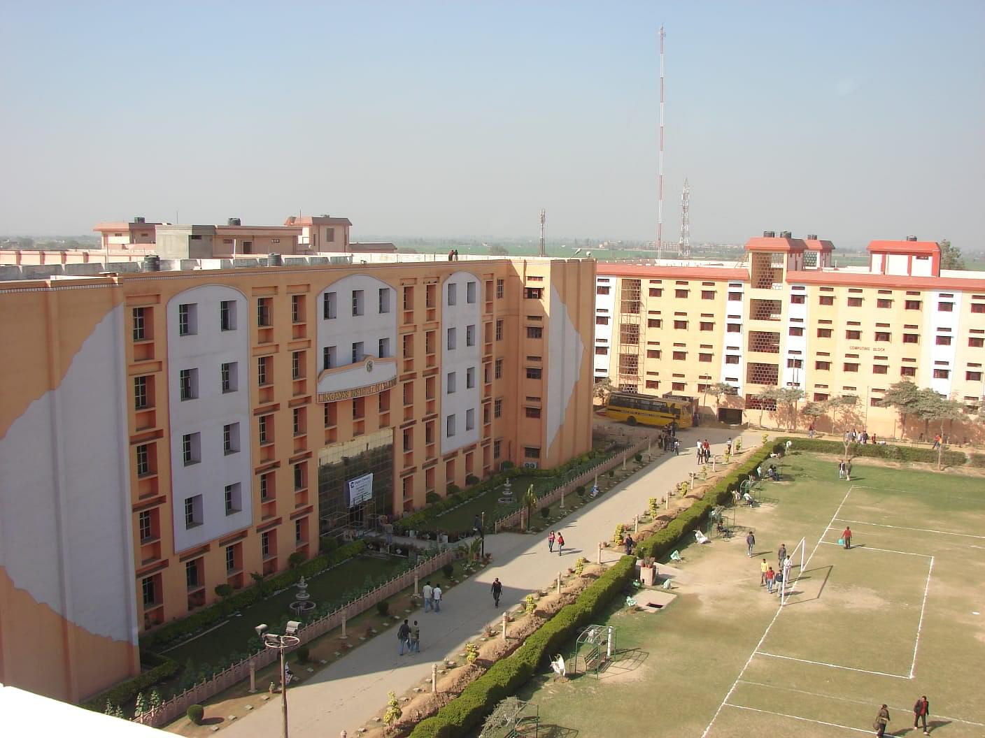 Lingayas Vidyapeeth Faridabad Admission 2024 Courses