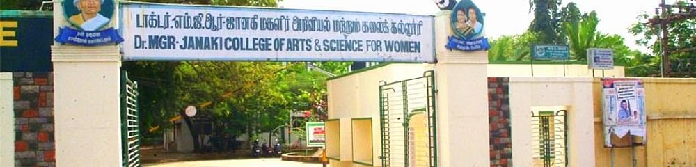 Dr. MGR Janaki College of Arts and Science for Women