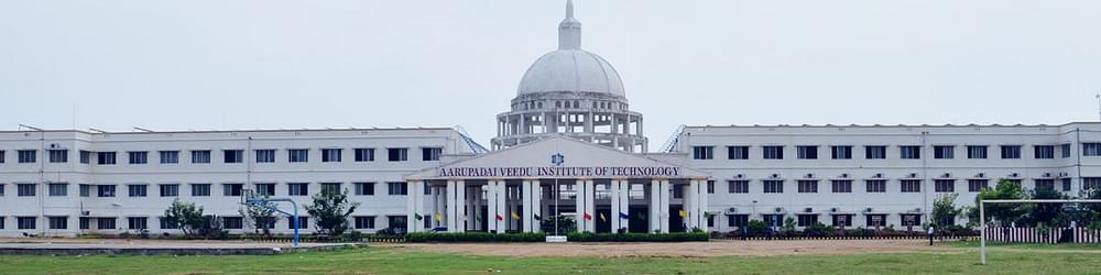 Aarupadai Veedu Institute of Technology - [AVIT]