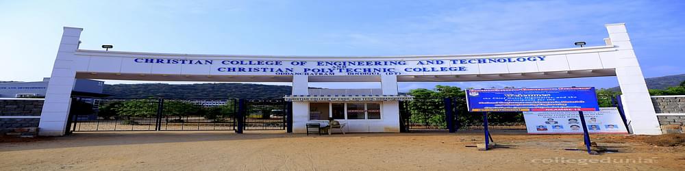 Christian College of Engineering and Technology - [CCET]