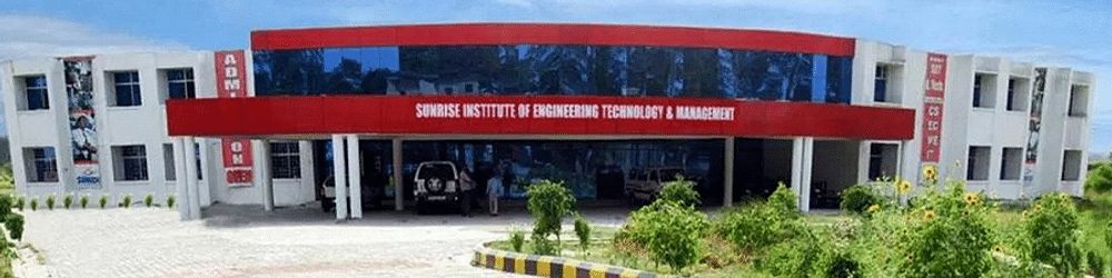 Sunrise Institute of Engineering Technology & Management - [SIETM]