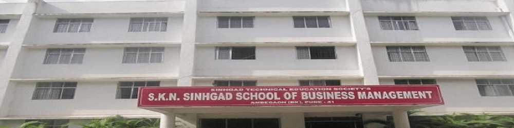 SKN Sinhgad School of Business Management -
 [SKNSSBM]