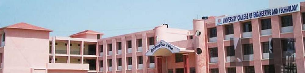 University College of Engineering and Technology, Vinoba Bhave University - [UCET]