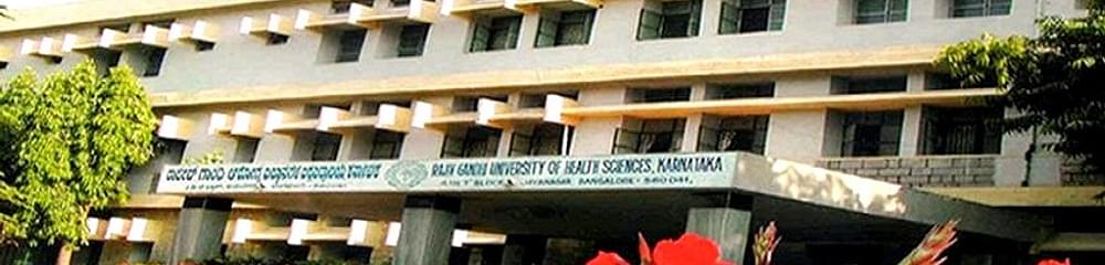 Rajiv Gandhi University of Health Sciences - [RGUHS]
