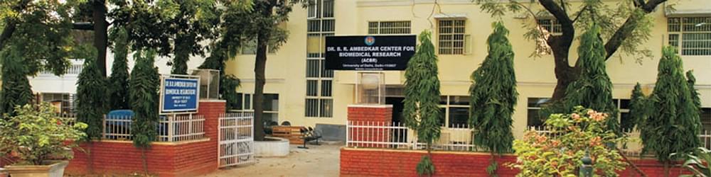 Dr. B. R. Ambedkar Center for Biomedical Research - [ACBR]