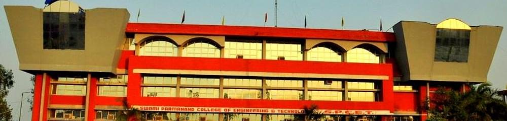 Swami Parmanand College of Engineering and Technology- [SPCET]