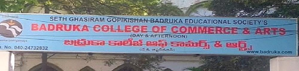 Badruka College of Commerce and Arts - [BCCA]