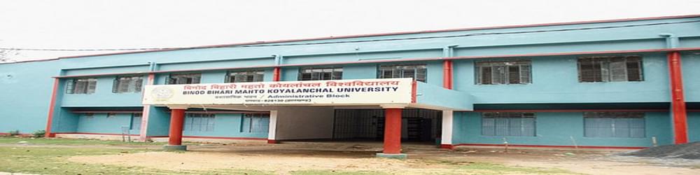 Binod Bihar Mahto Koylanchal University - [BBMKU]