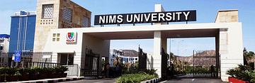 NIMS University Jaipur Courses Fees 2024 2025