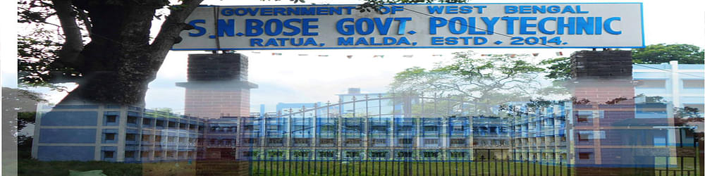 Ratua S.N. Bose Government Polytechnic