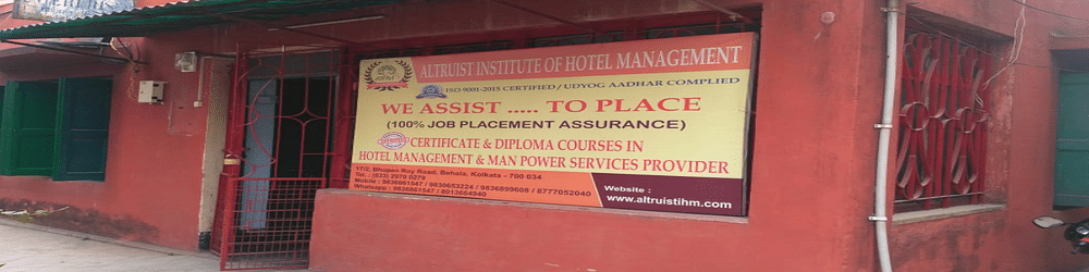 Altruist Institute of Hotel Management - [AIHM]