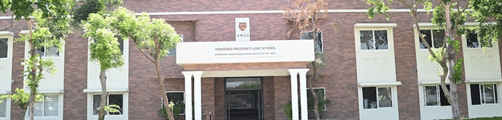 Vinayaka Mission's Law School - [VMLS]