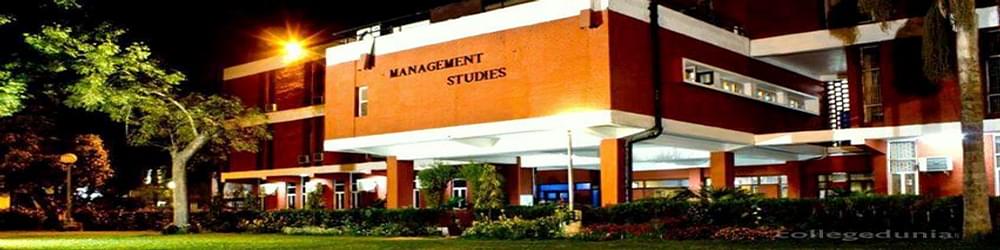 FMS Delhi Faculty of Management Studies
