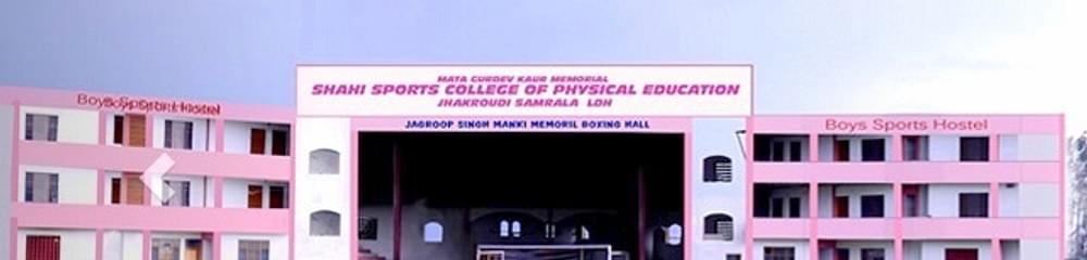 Mata Gurdev Kaur Memorial Shahi Sports College of Physical Education