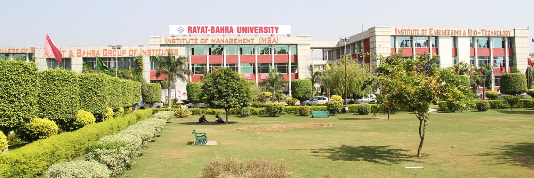 Rayat Bahra University: Courses, Fees, Admission 2024