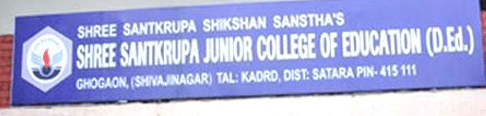 Shree Santkrupa Junior College of Education - [SSJCE]