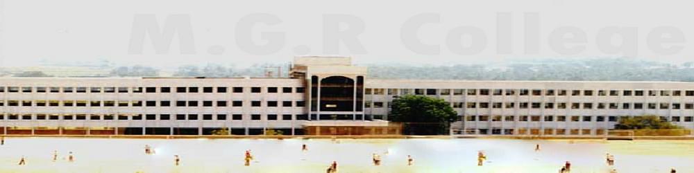 M.G.R College (Arts and Science)