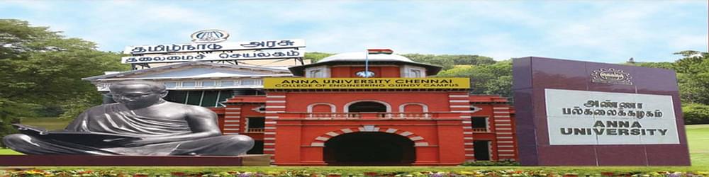 University College of Engineering, Anna University - [UCET]