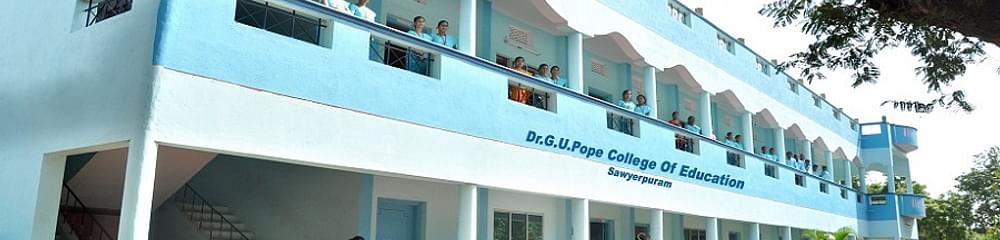 Dr. G.U. Pope College of Education