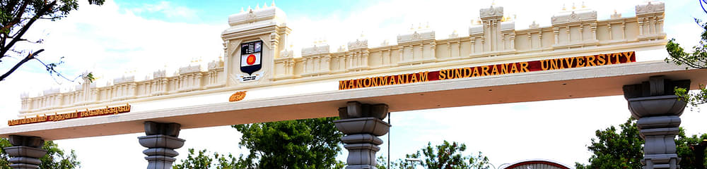 Manonmaniam Sundaranar University, Directorate of Distance and Continuing Education - [DD&CE]