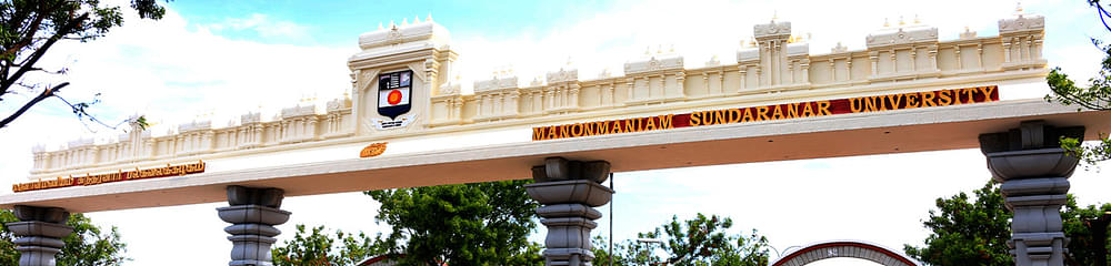 Manonmaniam Sundaranar University, Directorate of Distance and Continuing Education - [DD&CE]