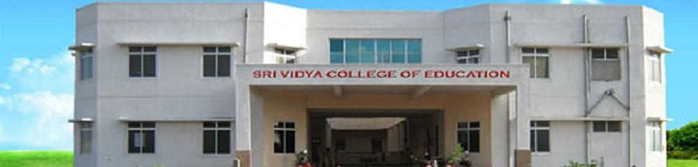 Sri Vidya College of Education