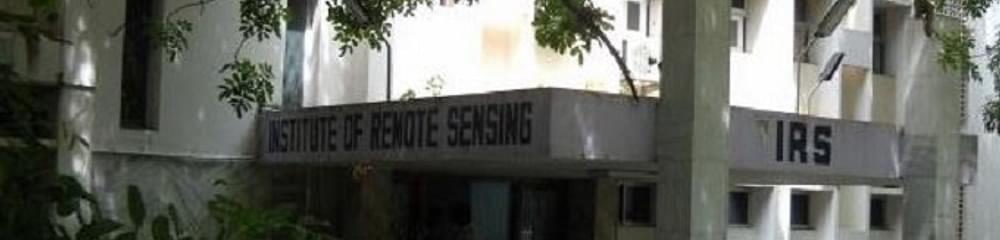 Institute of Remote Sensing, Anna University - [IRS]
