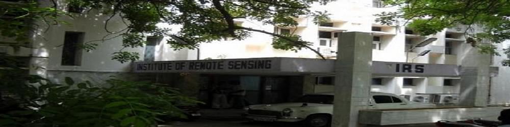 Institute of Remote Sensing, Anna University - [IRS]