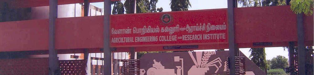 Agricultural Engineering College and Research Institute - [ACE&RI]