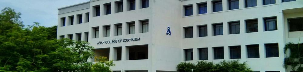 Asian College of Journalism - [ACJ]
