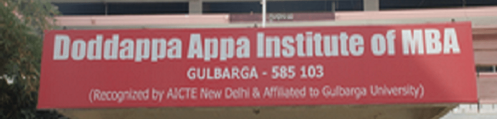 Doddappa Appa Institute of MBA
