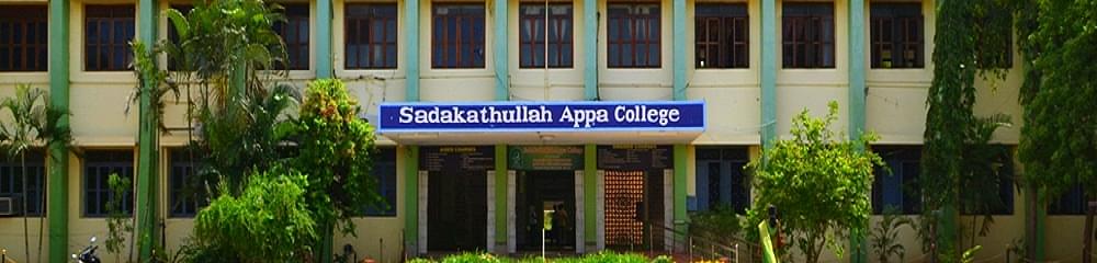 Sadakathullah Appa College - [SAC], Palayamkottai