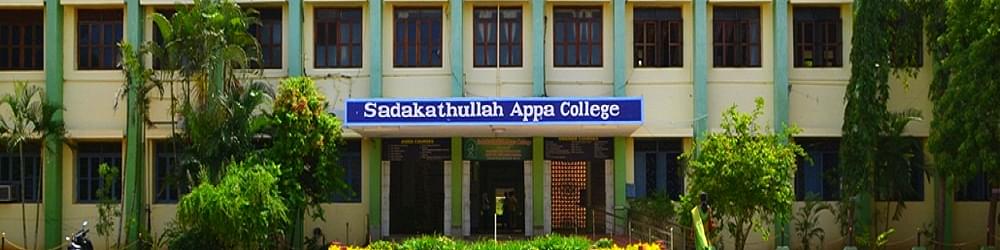 Sadakathullah Appa College - [SAC], Palayamkottai