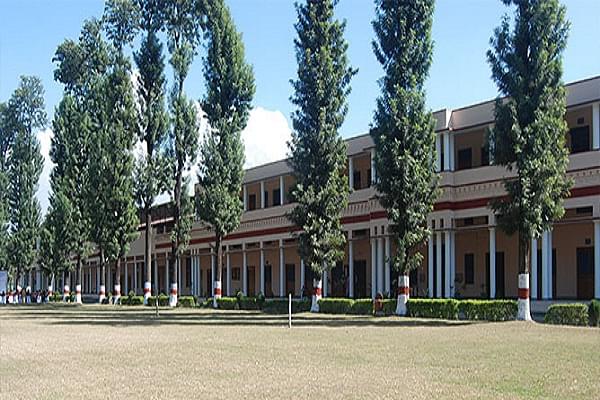 Shri Guru Ram Rai PG College Dehradun Courses Fees 2024 2025