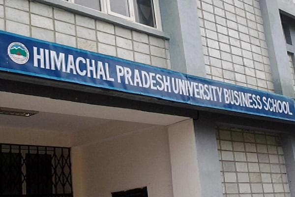 Himachal Pradesh University Business School HPUBS Shimla