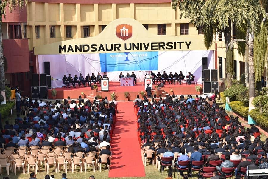 Mandsaur University, Mandsaur: Admission, Fees, Courses, Placements,  Cutoff, Ranking