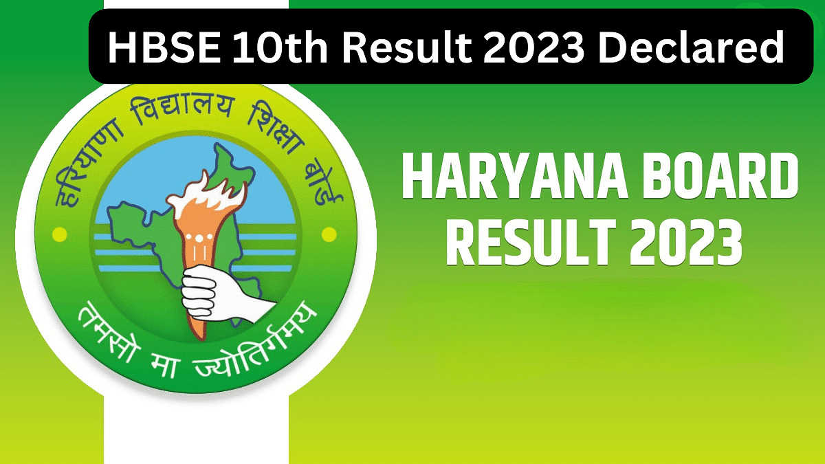 HBSE 10th Result 2023 Declared Check Direct Link Here