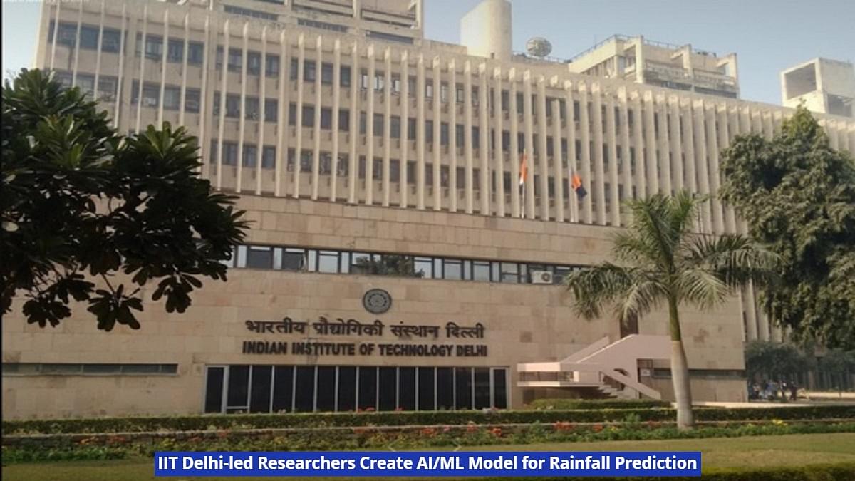 Iit Delhi-led Researchers Create Ai Ml Model For Rainfall Prediction 