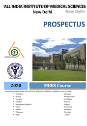 MBBS Prospectus