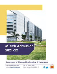 M.Tech in Chemical Brochure