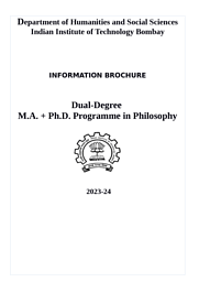 MA+PhD Brochure