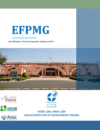 EFPMG Admission Brochure