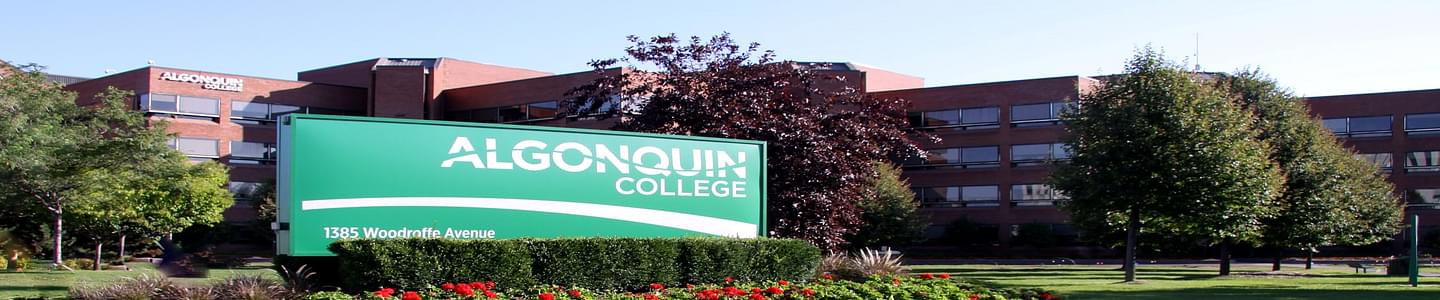 Algonquin College banner