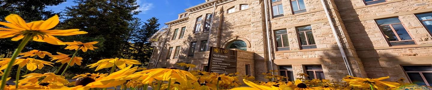 University of Wyoming banner