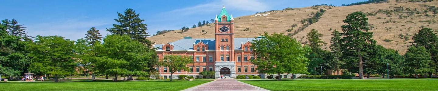 University of Montana banner