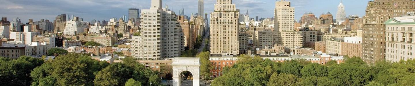 New York University banner