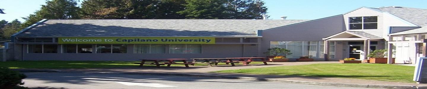 Capilano University banner