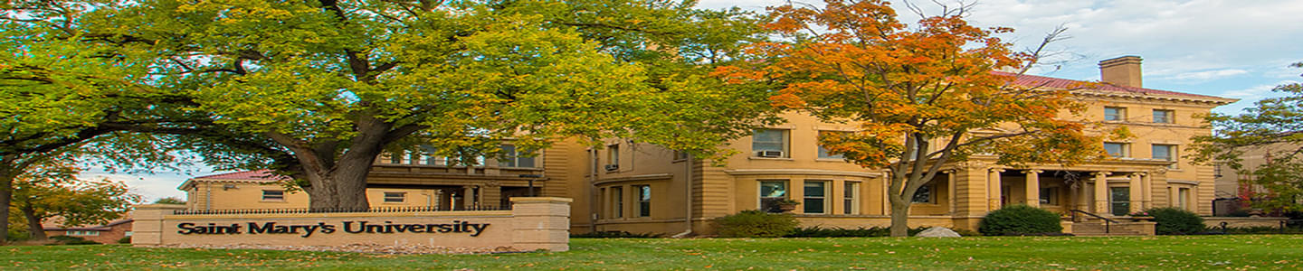 Saint Mary's University of Minnesota banner